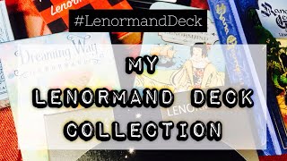 My Lenormand Deck Collection LenormandDeck [upl. by Ihdin]