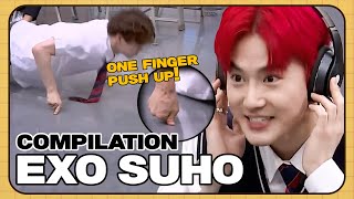 All Funny moments of EXO SUHO😉 l Compilation [upl. by Airreis407]