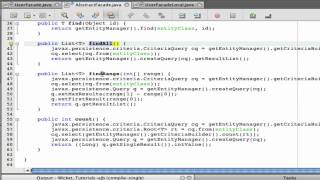 Entity Beans JEE Tutorial [upl. by Yenhoj]
