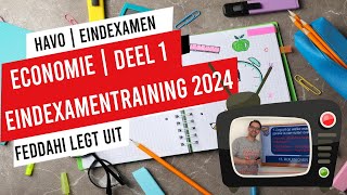 ECONOMIE  EINDEXAMENTRAINING  HAVO  DEEL 1  2024 [upl. by Abagael]