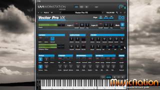 UVI Workstation sample library presets [upl. by Adnale]