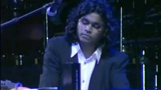 Flautist Naveen Kumar Performing Bombay Theme  ARRahman Dubai Concert [upl. by Suivatnod761]