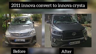 2011 innova conversion to innova crysta [upl. by Euqnimod]