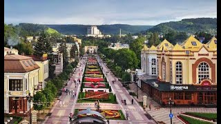 Кисловодск экскурсия по городукурорту Kislovodsk Russia  a tour of the resort city [upl. by Tterag]