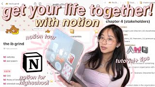 💌 the ULTIMATE academic weapon how to use NOTION for school easy  notion tour tutorial  tips [upl. by Mavis808]