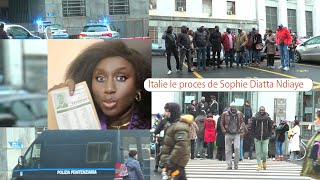 Urgent urgent 🛑 en ltalie le procès de Sophie Diatta Ndiaye renvoyé jusquau 09 janvier [upl. by Waylon]