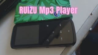 RUIZU Mp3 Player Review  Portable HiFi Lossless Sound Music Player with Speaker [upl. by Enyaj]