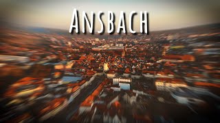 Ansbach Germany von oben 4K [upl. by Yorel]