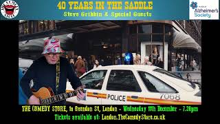 40 Years In The Saddle  Steve Gribbin amp Special Guests  SG London 2024  Hip Hop flashing blue [upl. by Ennovyhs673]