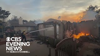 California family reels from destructive Mountain Fire [upl. by Adaha]