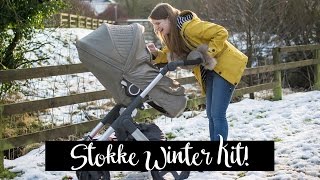 Unboxing and fitting the Stokke Winter Kit and Footmuff on the Stokke Trailz [upl. by Meece]