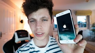 iOS 11 TOTALLY BRICKED MY PHONE DONT INSTALL [upl. by Mcnelly646]