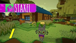 Staxel  Lets Play Ep 1  NEW FARM [upl. by Retloc]