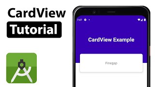 How To Make Cards In Android Studio  CardView Tutorial in Android Studio [upl. by Ayanad]