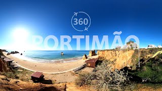 Praia da Rocha and more  Portimão Algarve Portugal  360º VR Video [upl. by Ecnahc]