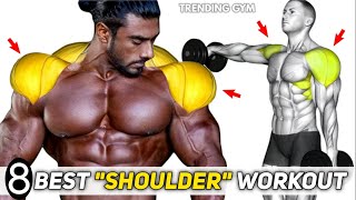 8 Best Boulder Shoulders Workout Routine  Shoulder Day [upl. by Cleasta883]