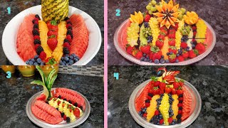 Healthy Fruit Platters  CATERING STYLE  7 Fruit Tray Ideas For Your Next Party [upl. by Bleier]