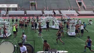 Blue Devils 2017 Last Rehearsal  Indianapolis 81217 [upl. by Marianne]