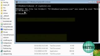 How to Replace  Fix explorerexe shell32dll in Windows 7 by Britec [upl. by Atiuqihs]