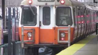 The Orange Line Subway in Boston [upl. by Nassi62]