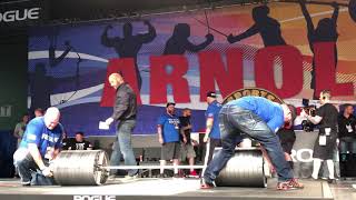 World record deadlifts attempt 501 kg by Hafthor Bjornsson I Arnold Classic 2019 [upl. by Vita]