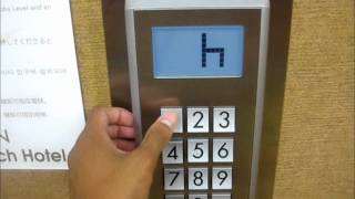 Schindler Miconic 10 Elevators at Aston Waikiki Beach Hotel Hawaii [upl. by Berg]