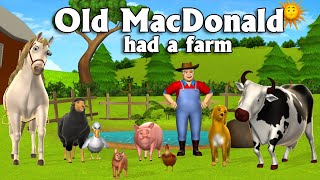 Old MacDonald Had a farmer rymes for babies CoComelon Nursery Rhymes and Kids Song [upl. by Zzaj]