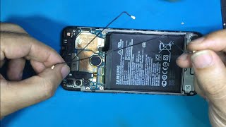 Samsung Galaxy A11 low signal problem solution  Samsung A11 Antenna wire replacement [upl. by Ahsatin]