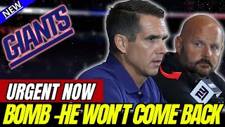 NEW YORK GIANTS NEWS EXPOSED Joe Schoens Shocking Decision for 2025 [upl. by Gentilis]