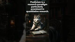 What is positivism researchmethods research shorts shortvideo learning philosophy [upl. by Digirb]