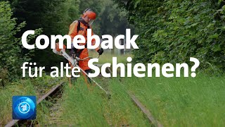 Reaktivierung von stillgelegten Bahnstrecken [upl. by Yreffoeg]