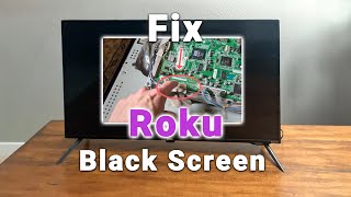 Fix Your ROKU TV Black Screen  Detailed Guide [upl. by Otrepur837]