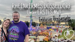 Rheinkirmes Düsseldorf 2023  Unser ERSTES Mal  Diese Preise erwarten Euch 🎡🎠 [upl. by Brocklin]