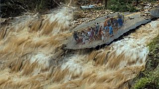 UK amp IRELAND DISASTERS  STORM BABET CAUSES FLASH FLOODING IN CORK TODAY MIDLETON YOUGHAL [upl. by Stilwell]