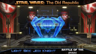 SWTOR  Jedi Knight  Battle of the Stars Star Fortress [upl. by Yllor367]