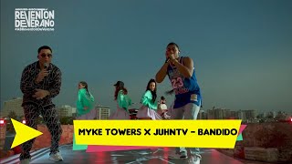 Myke Towers x JuhnTV  BANDIDO En Vivo  RDV [upl. by Acirema]