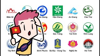 Tất cả các tỉnh thành ở Việt Nam trong 12 phút [upl. by Aysan]