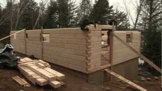 Discovery Dream Homes Log Assembly [upl. by Wymore]