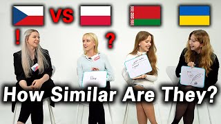 Czech Language  Can Ukrainian Polish and Belarusian Speakers Understand It Slavic Languages [upl. by Darda266]