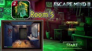 Escape Mind 2 Room 5 walkthrough solution escape mind II room 5 [upl. by Lucienne790]