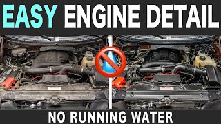 How To Clean Your Engine Safely  The Detail Geek [upl. by Ahseikram]