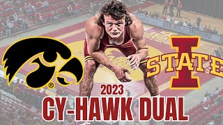 IOWA VS IOWA STATE WRESTLING 2023 Preview [upl. by Ientruoc]