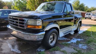 Auction 1995 OBS Ford F150 Flareside Rebuild Preview [upl. by Peder835]