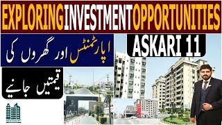 Askari 11 Luxury Apartments amp Houses For Sale  Detailed Site Visit  Sector A to D  Must Watch [upl. by Steere775]