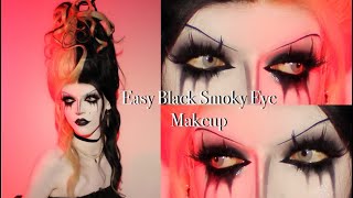 SMOKY EYE TUTORIAL 🦨☠️🕷️ [upl. by Perlie]