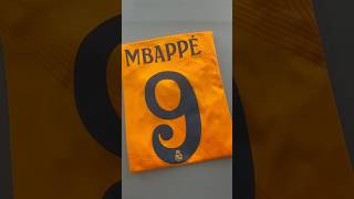 20242025 Real Madrid Away No 9 Mbappe Player Version Soccer Jersey football soccer jersey [upl. by Retep165]