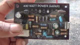 Power safari 400 watt [upl. by Tonl]