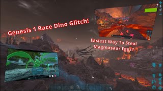 Genesis Mission Dino Exploit  ARK Genesis Exploits [upl. by Kerekes]