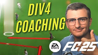 Improving a Div 4 Player  EAFC 25 Pro Coaching [upl. by Aja]