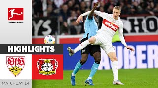 Fight for a draw  VfB Stuttgart  Bayer 04 Leverkusen 11  Highlights  MD 14 – Bundesliga 2324 [upl. by Atinehs172]